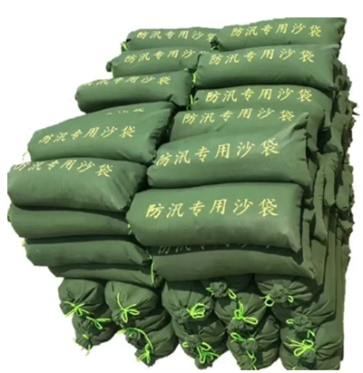 Can Durable Flood Control Sandbags Be Laid To Provide Waterproofing For Tempo...